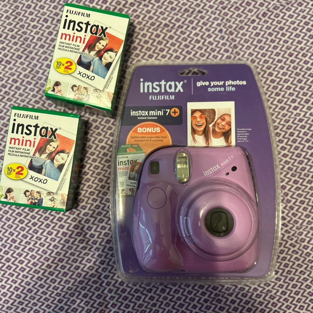 Purple instax mini 7